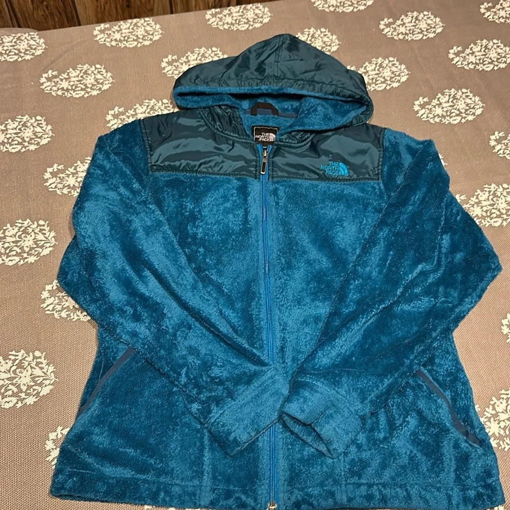 Womens The North Face hooded jacket sz L - Picture 1 of 5